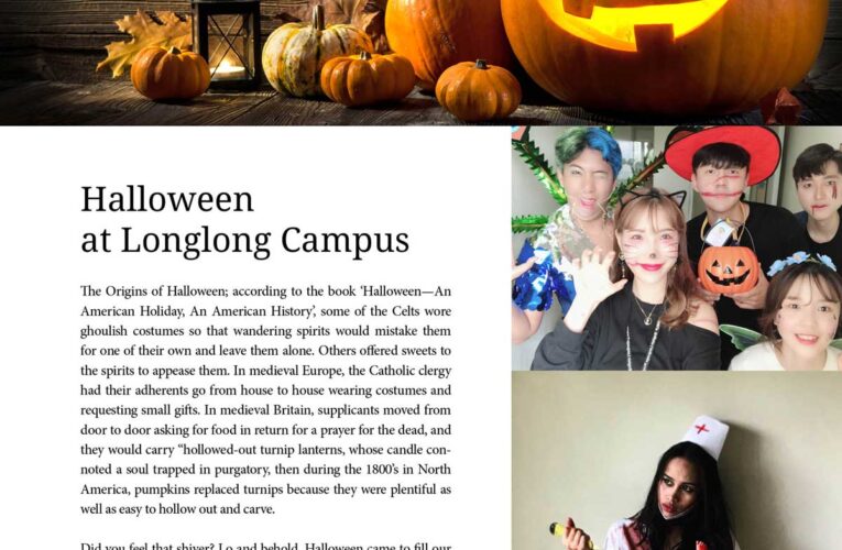 Halloween at Longlong Campus