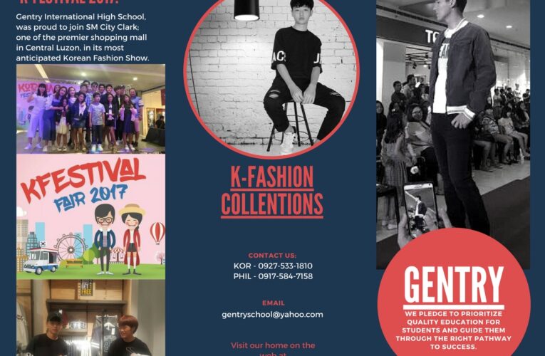 K-Fashion Show: Gentry Senior High-School Presentation