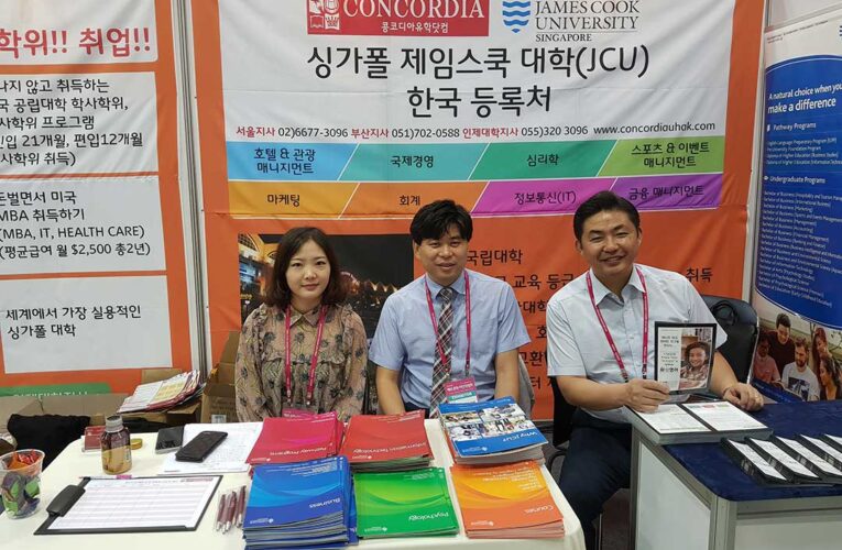 Concordia International University in Study Abroad Fair in Busan Bexco