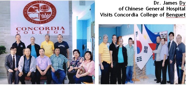 CIC Newsletter Volume 23 – Dr. James Dy of Chinese General Hospital Visits Concordia College of Benguet