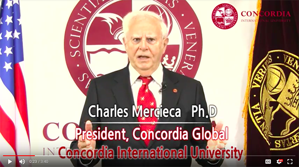 Message for Concordia Graduates